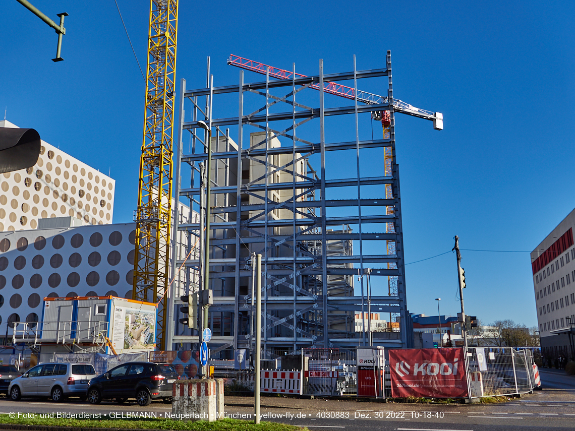 30.12.2022 - Baustelle R.EVO in Neuperlach-Süd